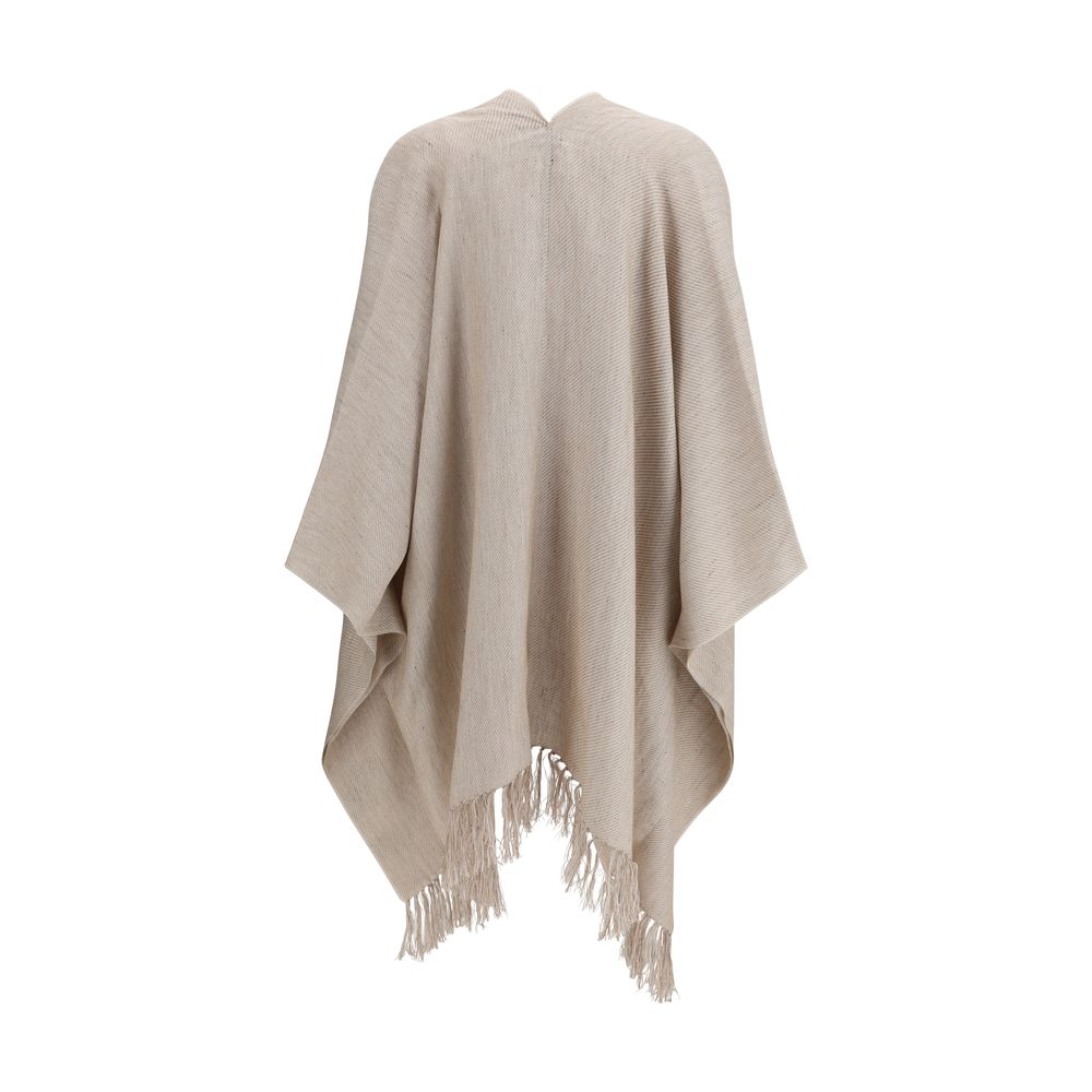 Beige Linen Coat - ventzia