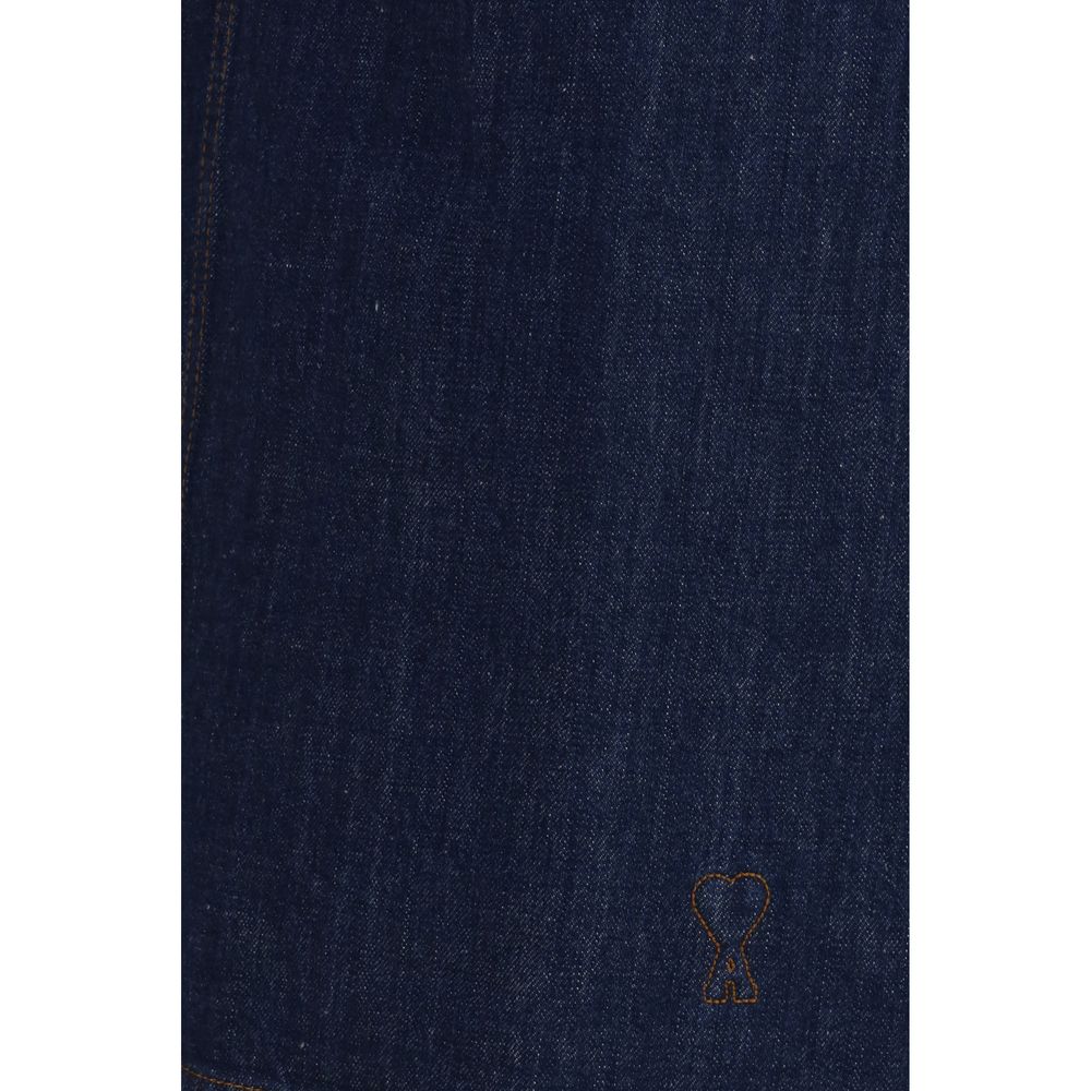 Blue Cotton Casual Dress - ventzia