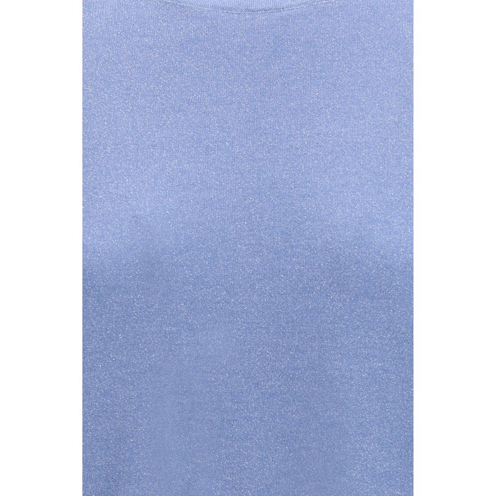 Blue Nylon T-Shirt - ventzia