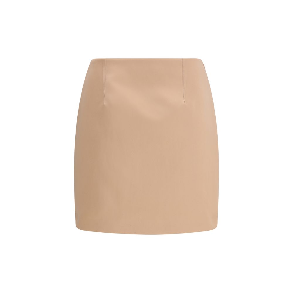 Multicolor Polyester Mini Skirt - ventzia