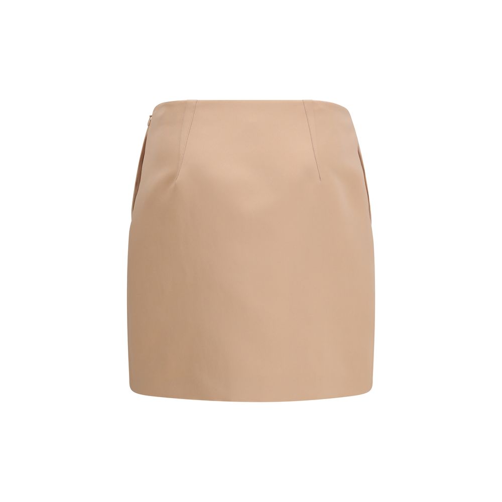Multicolor Polyester Mini Skirt - ventzia