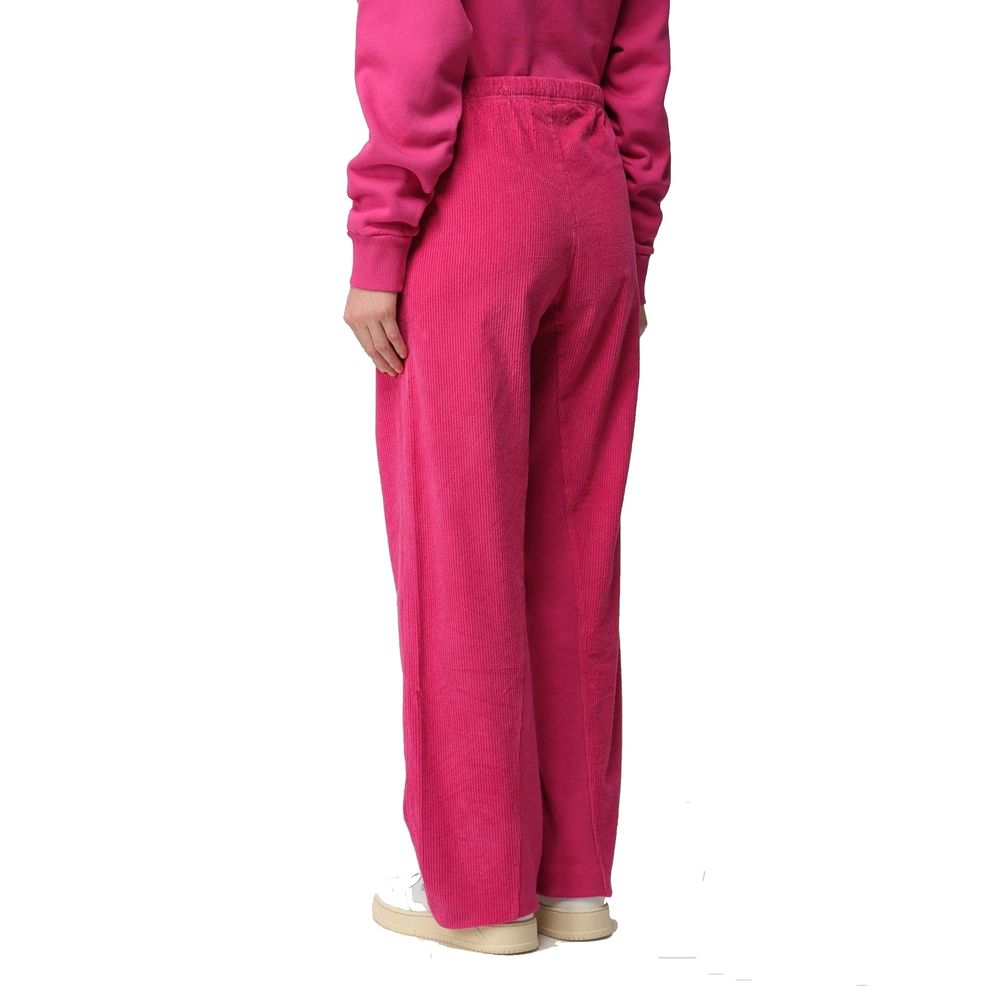 Multicolor Cotton Casual Pants - ventzia