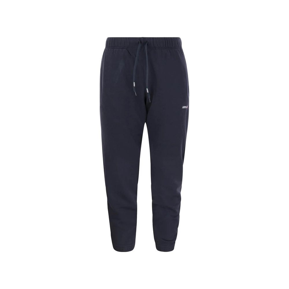 Blue Cotton Joggers (Workout Pants) - ventzia
