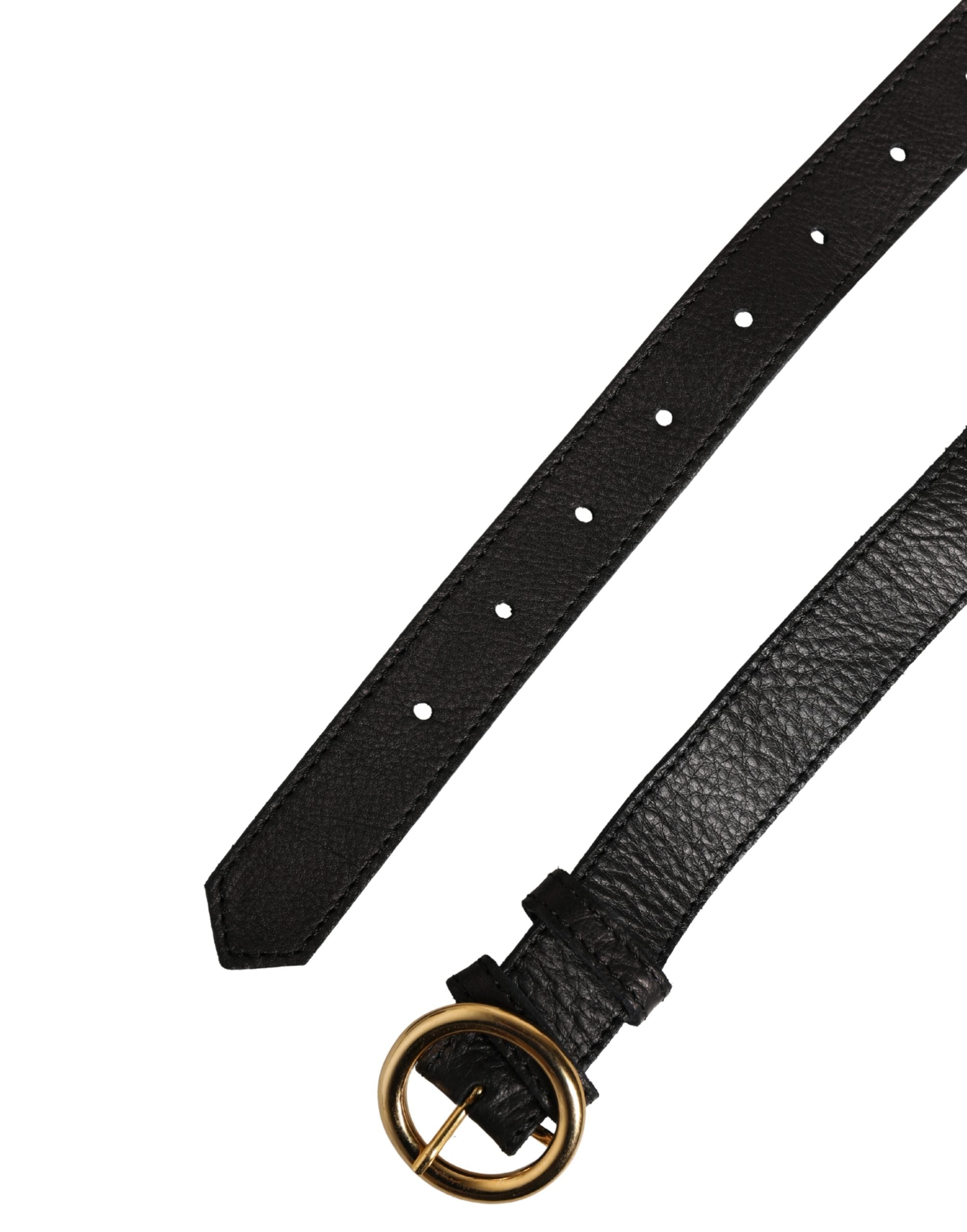 Multicolor Floral Wide Waist Gold Metal Buckle Cintura Belt - ventzia