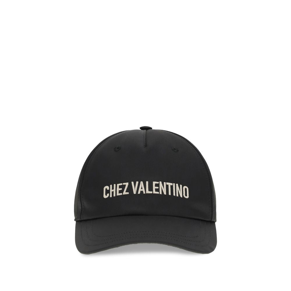 Black Cotton Cap (Baseball Hat) - ventzia