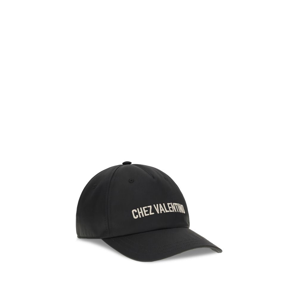 Black Cotton Cap (Baseball Hat) - ventzia