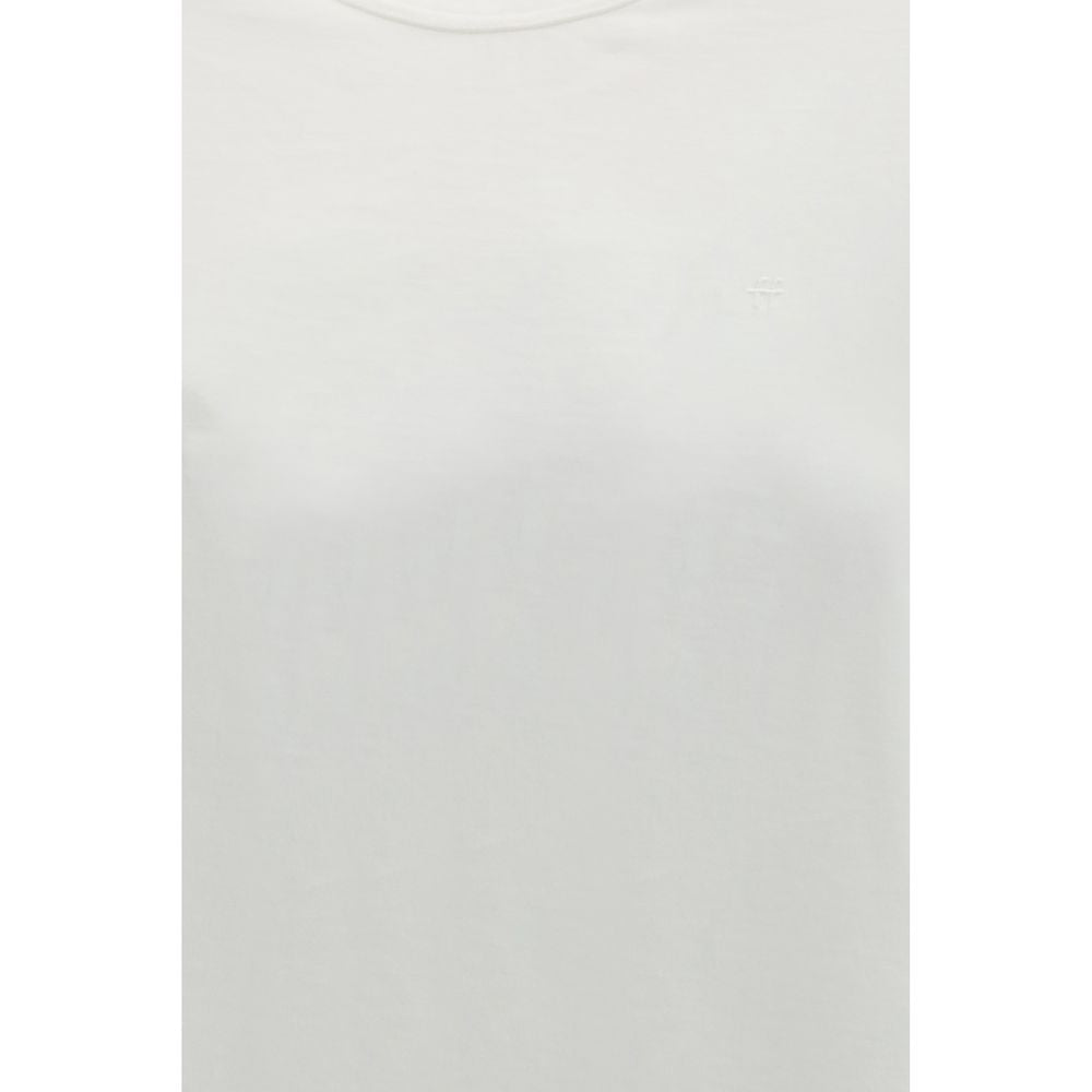 White Cotton T-Shirt - ventzia