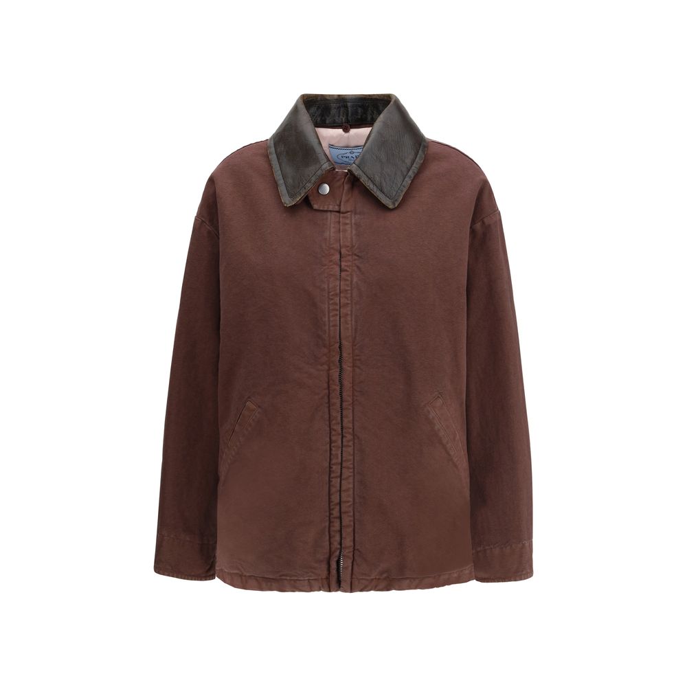 Brown Cotton Coat - ventzia