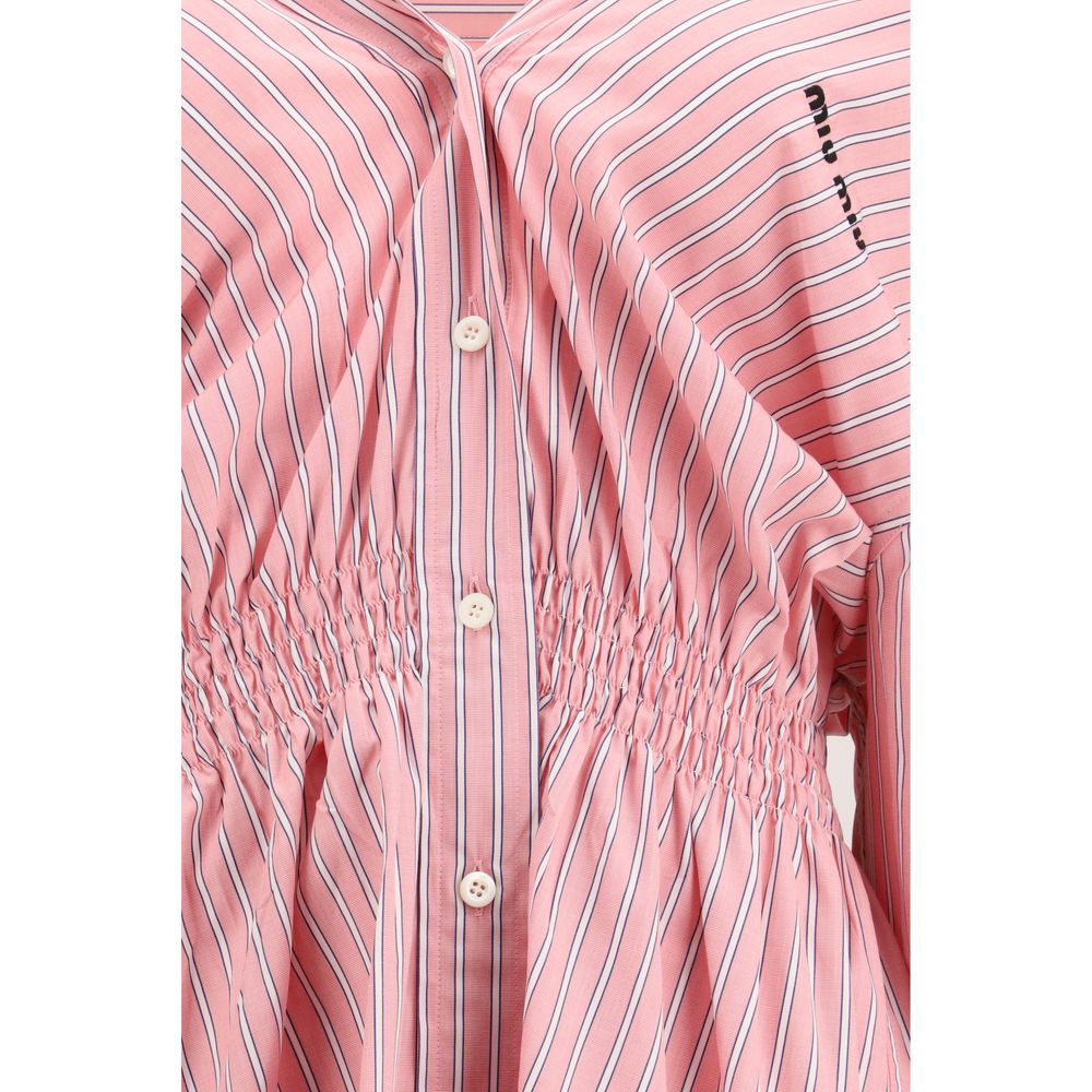Multicolor Cotton Casual Dress - ventzia