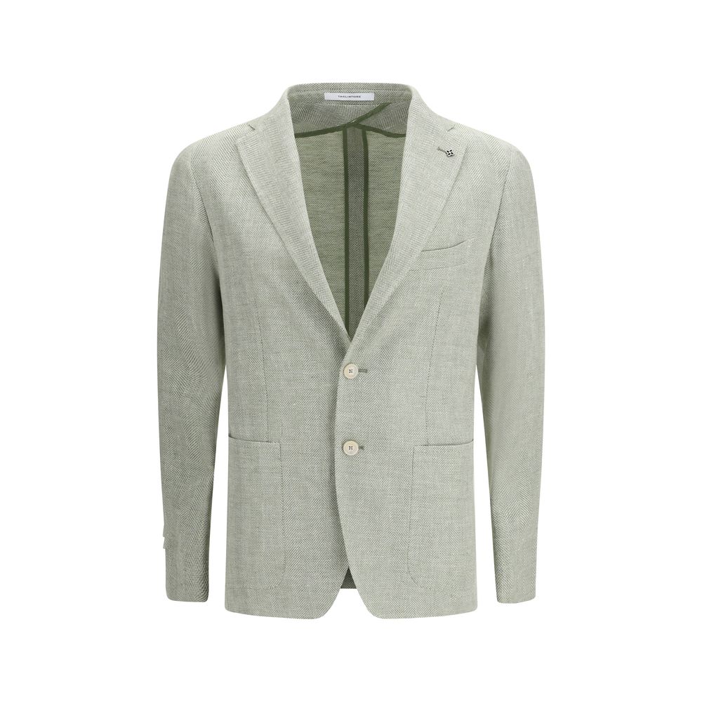 Bicolor Linen Blazer - ventzia