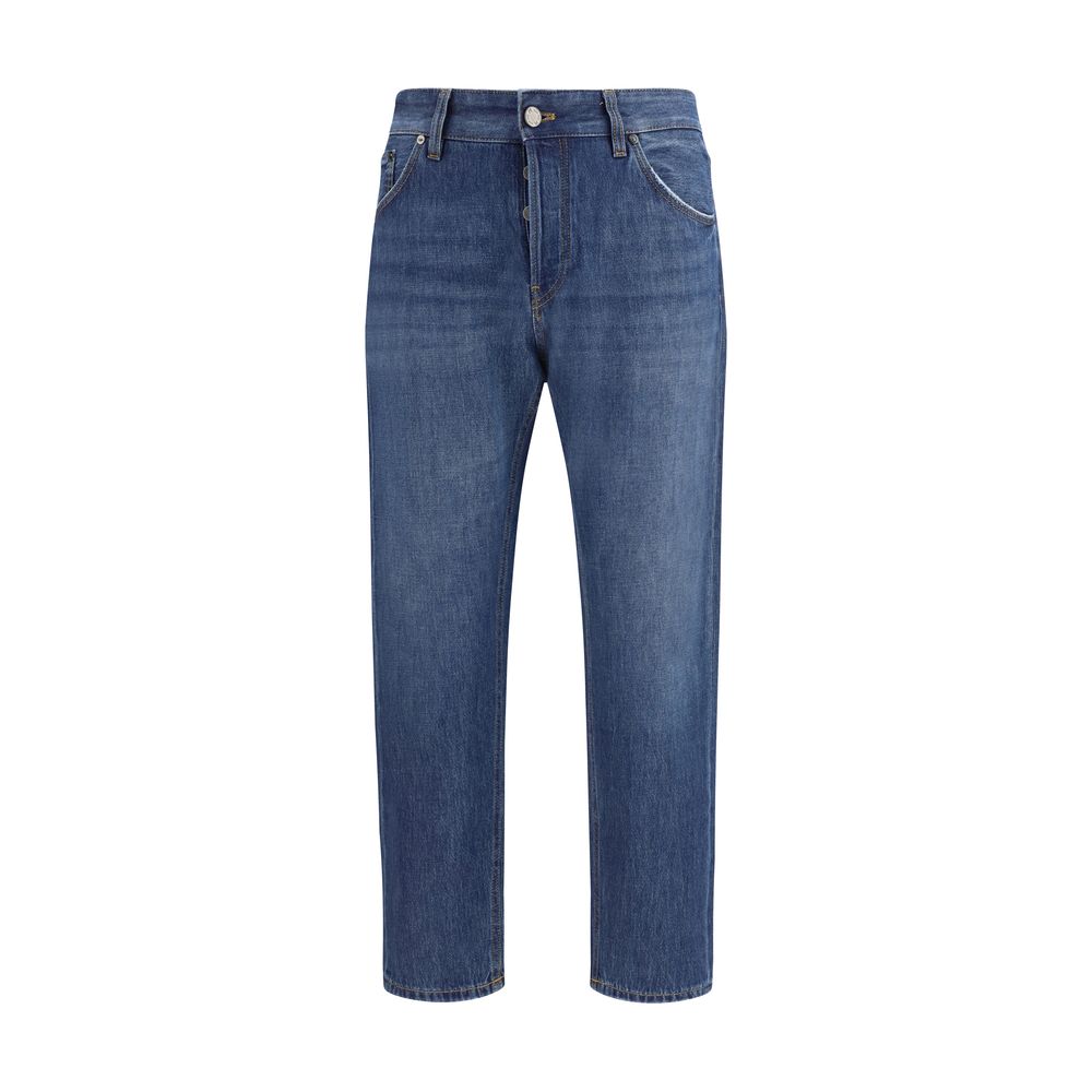 Blue Cotton Jeans Denim - ventzia