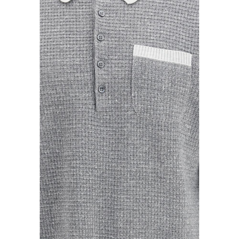 Gray Linen Dress Shirt - ventzia