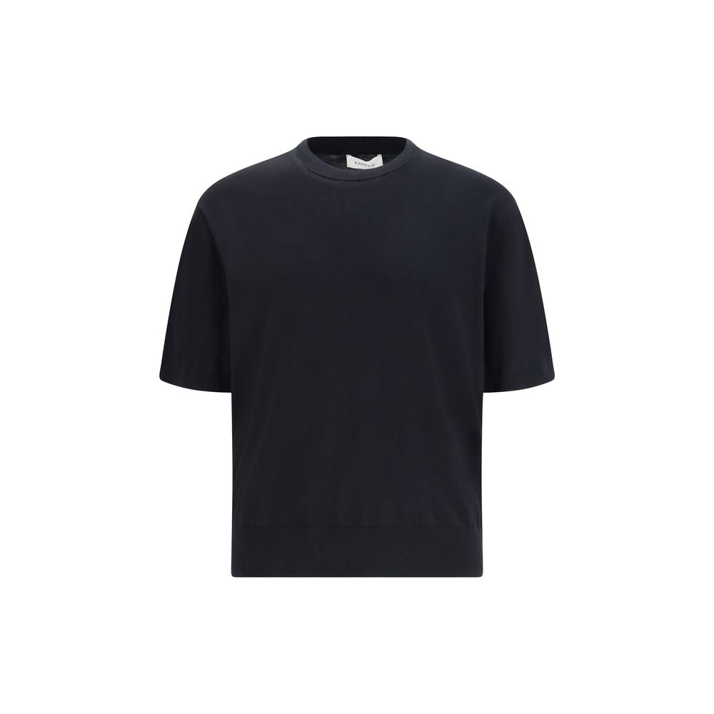 Black Cotton T-Shirt - ventzia