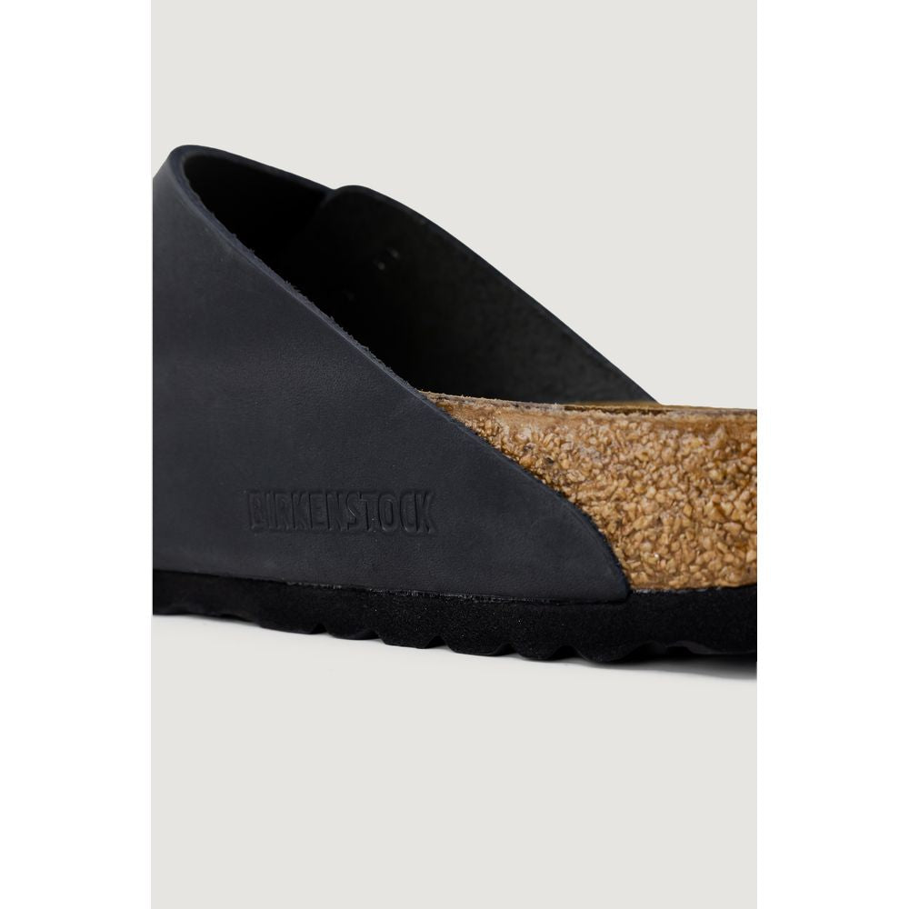 Black Synthetic Slippers - ventzia