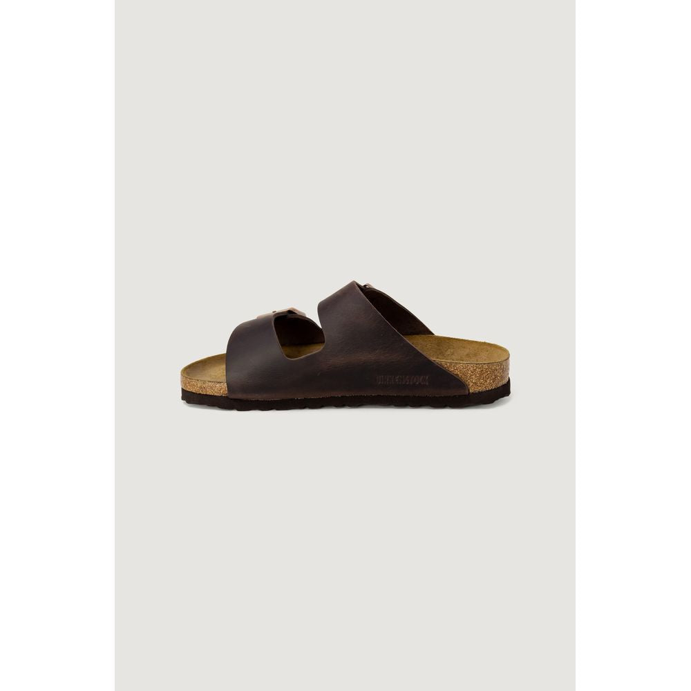 Brown Synthetic Slippers - ventzia