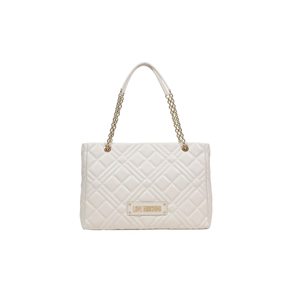 Beige Polyethylene Handbag - ventzia