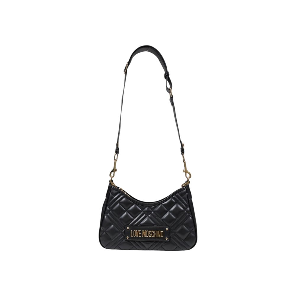 Black Polyethylene Handbag - ventzia
