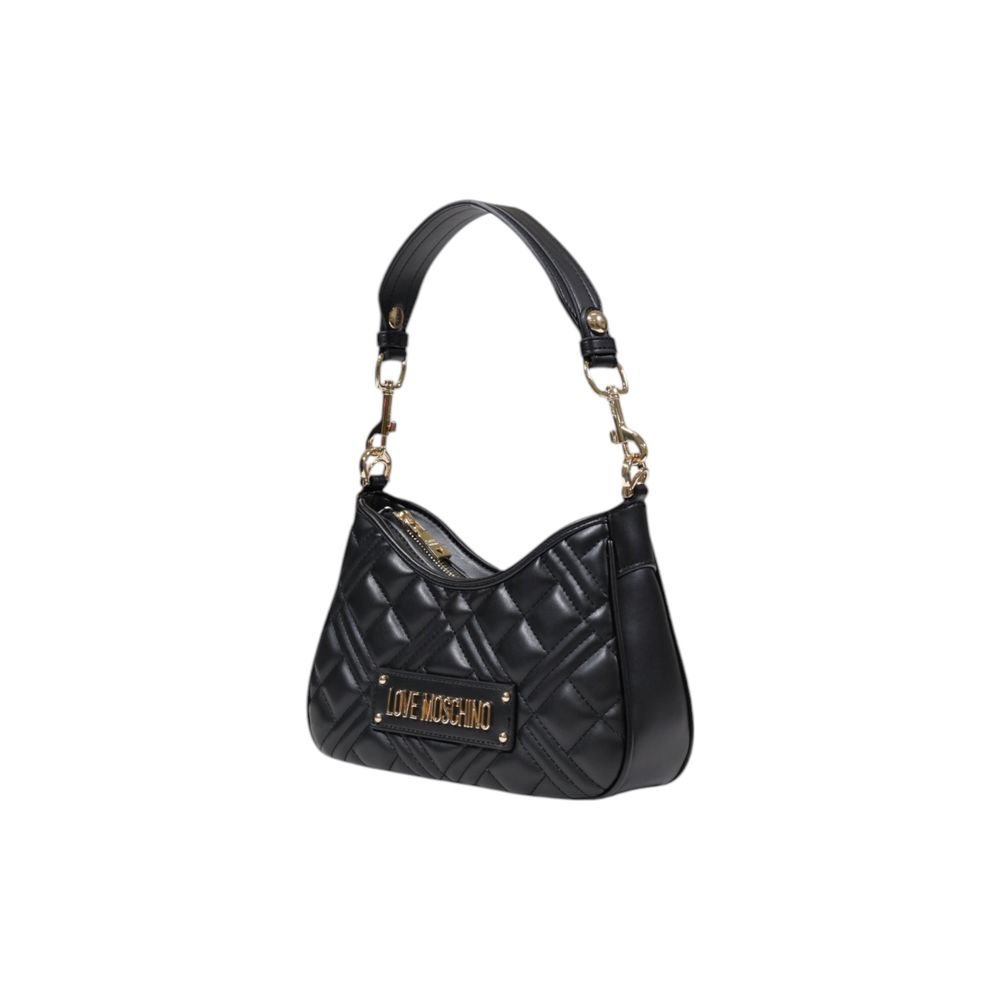 Black Polyethylene Handbag - ventzia