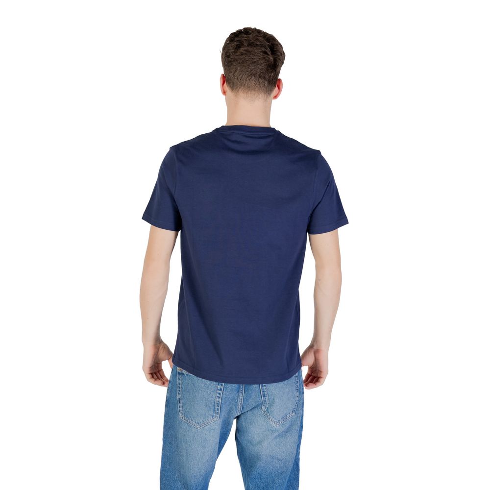 Blue Cotton T-Shirt - ventzia