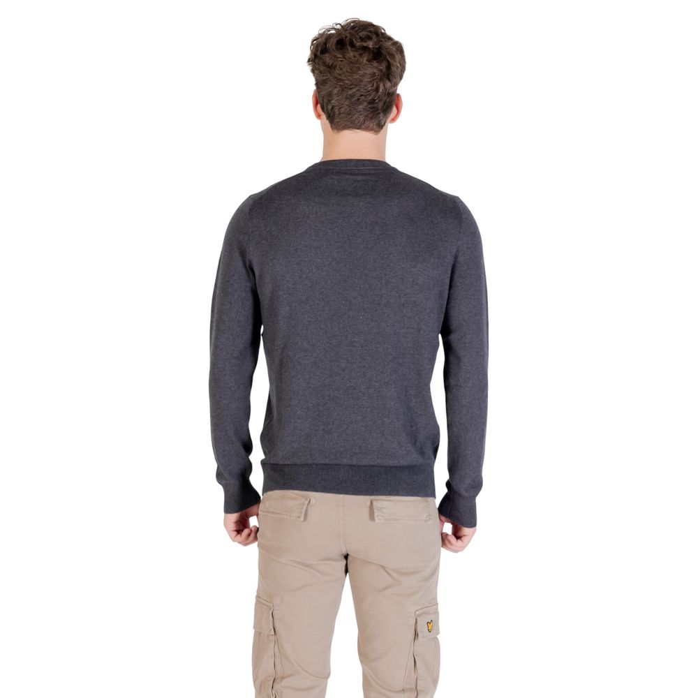 Gray Cotton Sweatshirt - ventzia