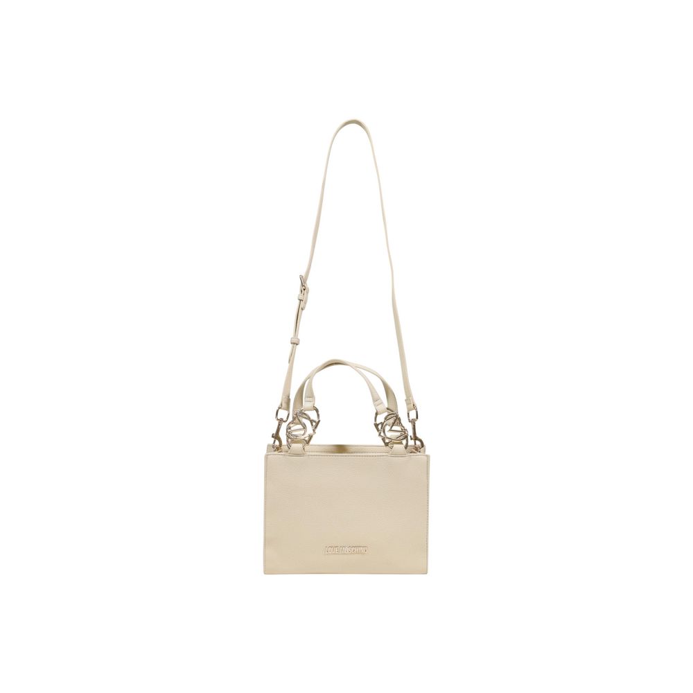 Beige Polyethylene Handbag - ventzia