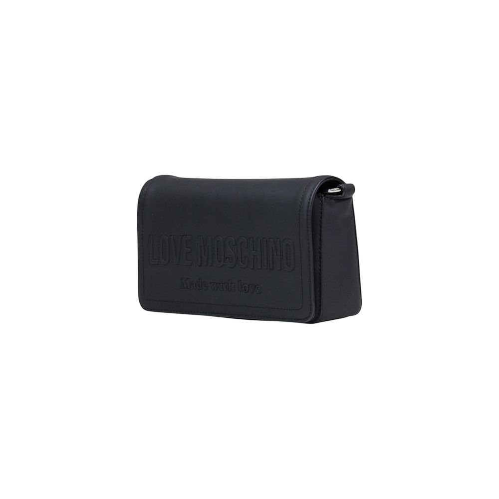 Black Polyethylene Handbag - ventzia