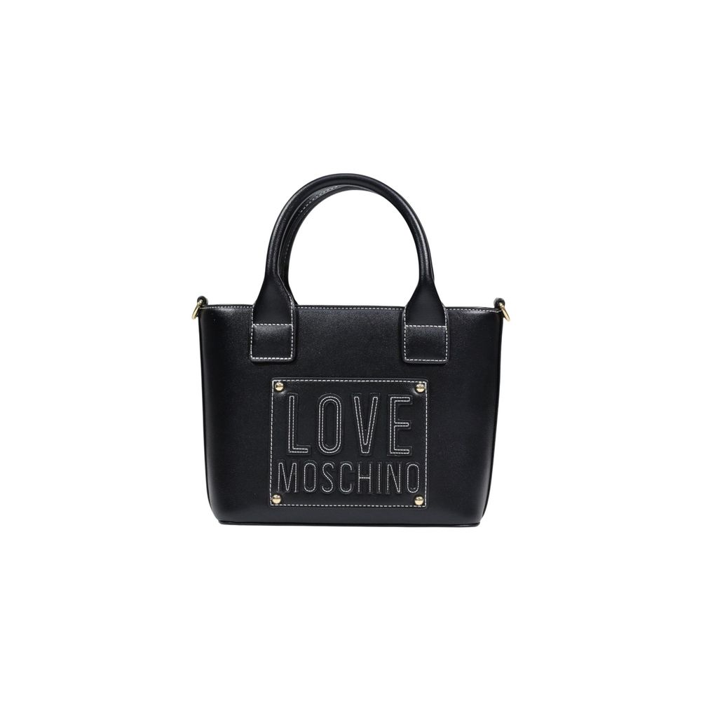 Black Polyethylene Handbag - ventzia