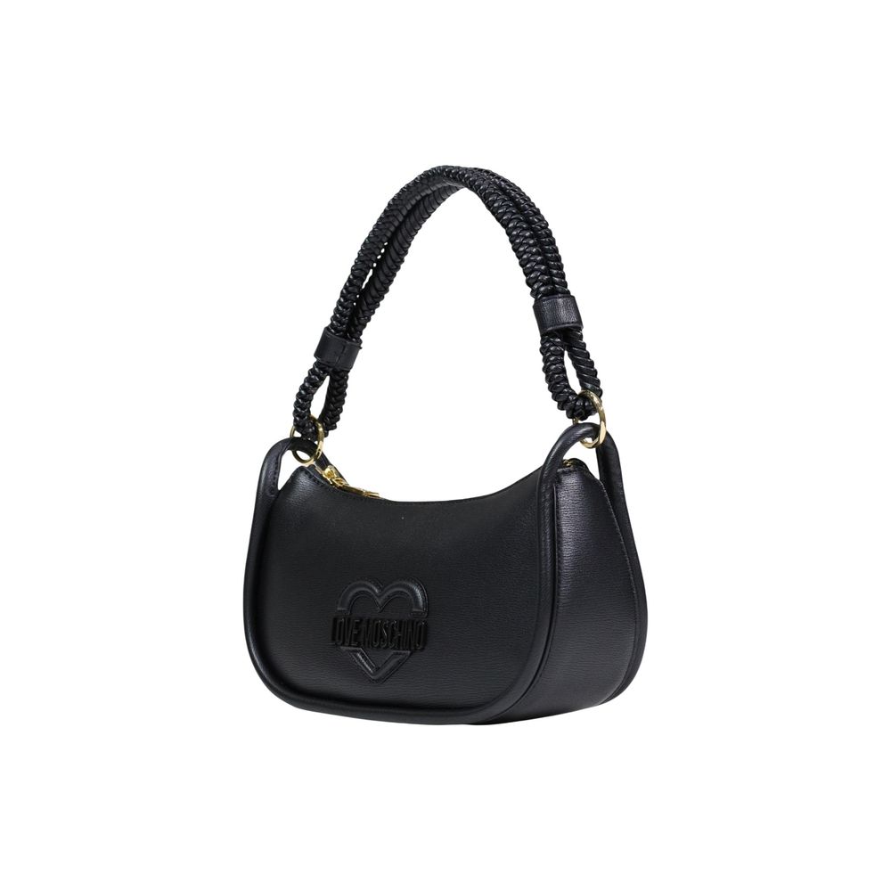 Black Polyethylene Handbag - ventzia