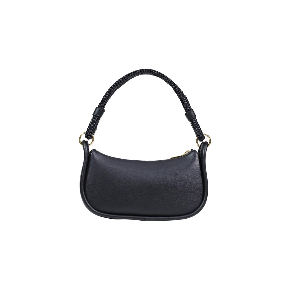 Black Polyethylene Handbag - ventzia