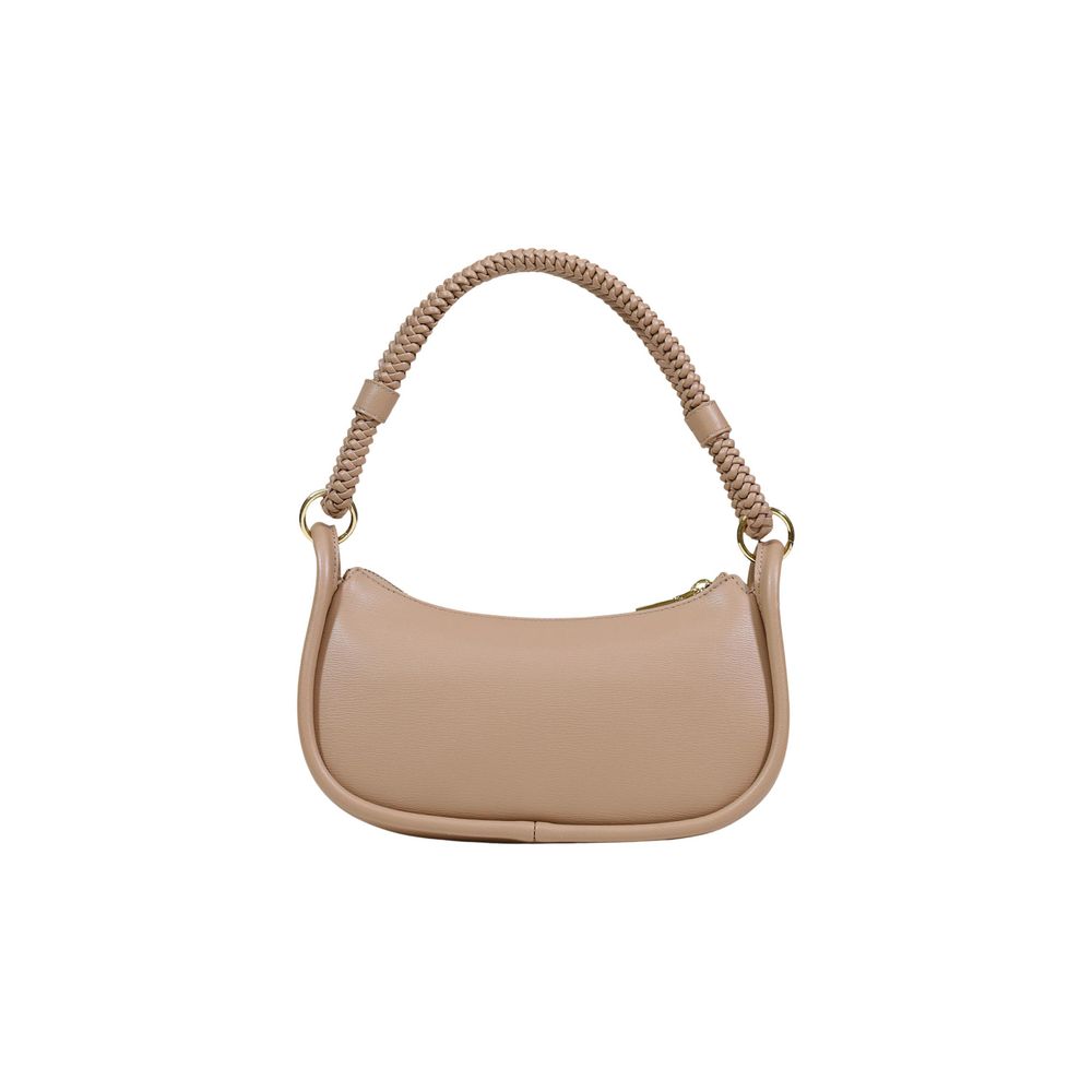 Beige Polyethylene Handbag - ventzia