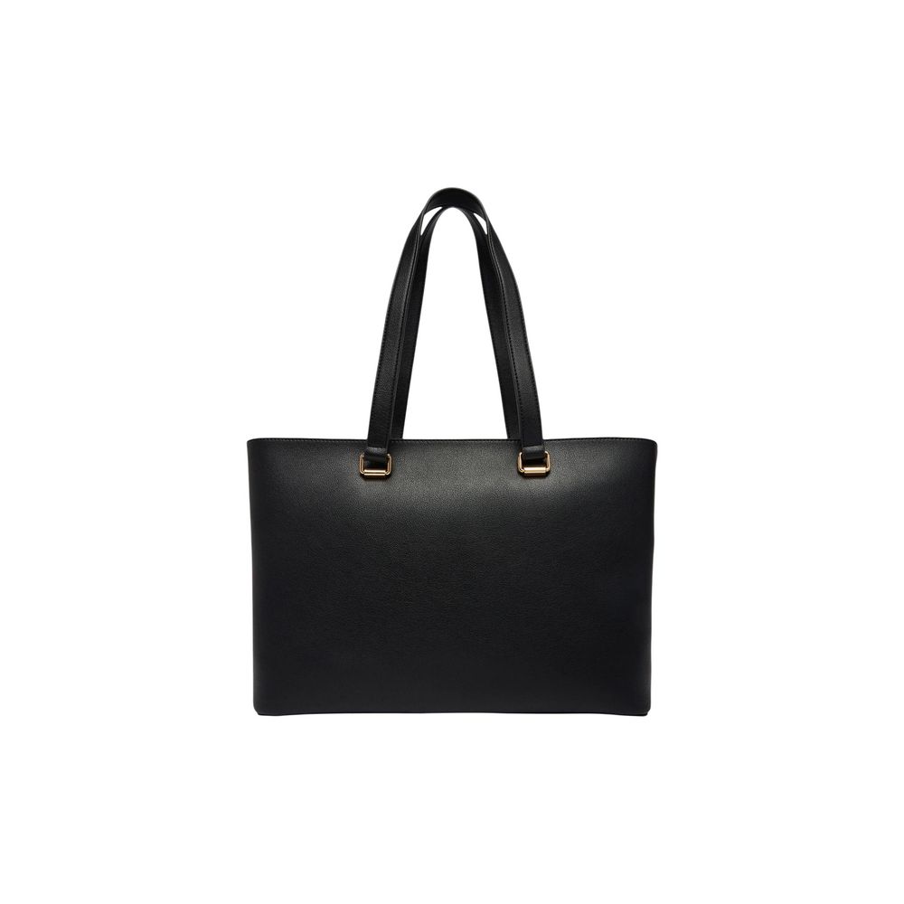 Black Polyethylene Handbag - ventzia