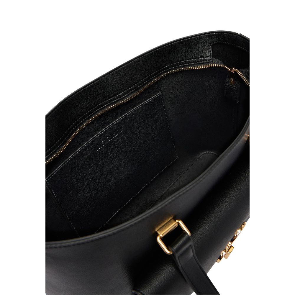 Black Polyethylene Handbag - ventzia