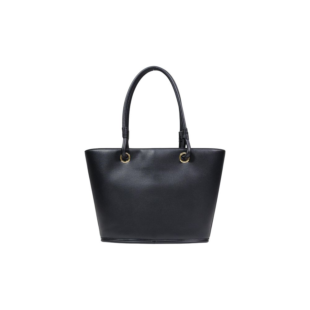 Black Polyethylene Handbag - ventzia
