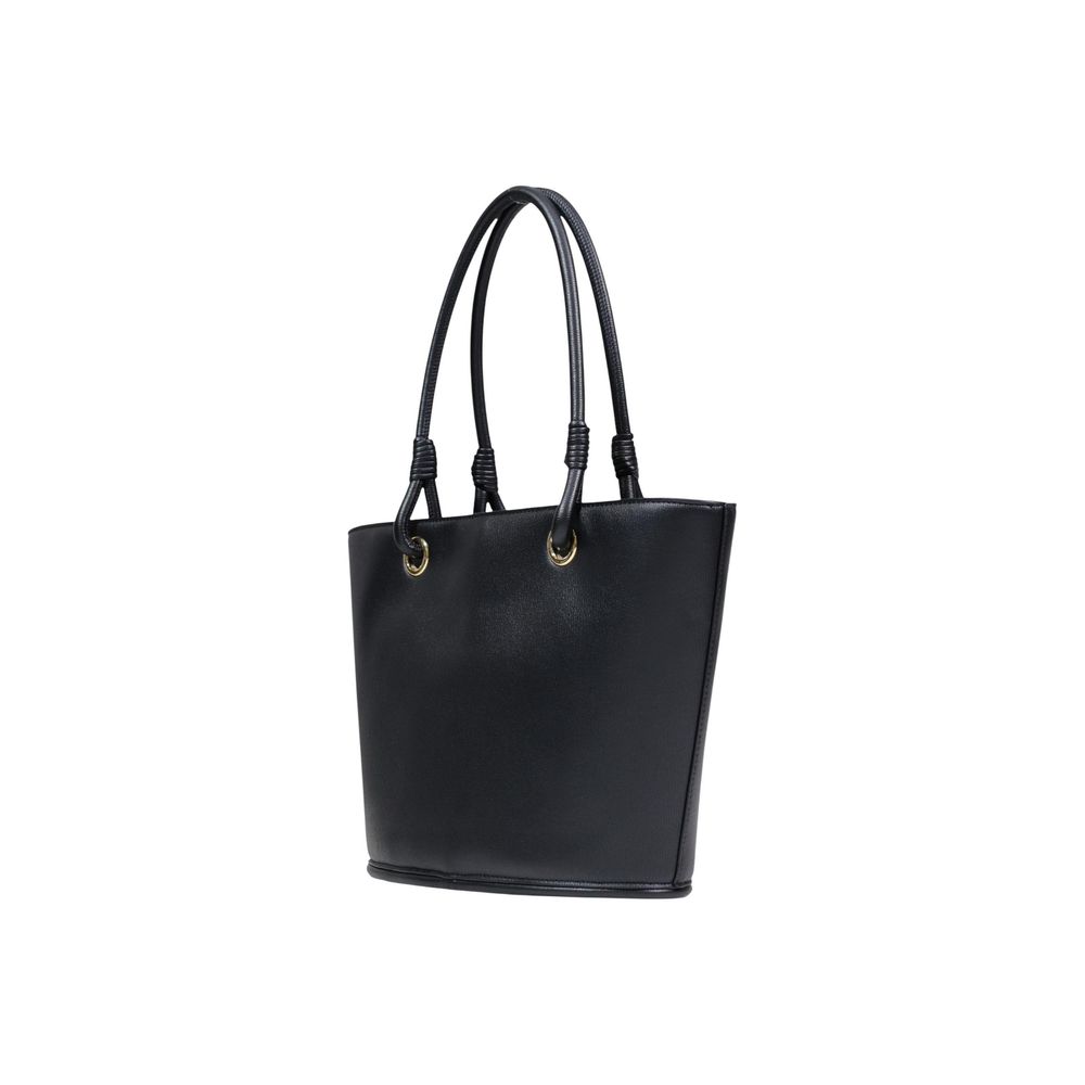 Black Polyethylene Handbag - ventzia