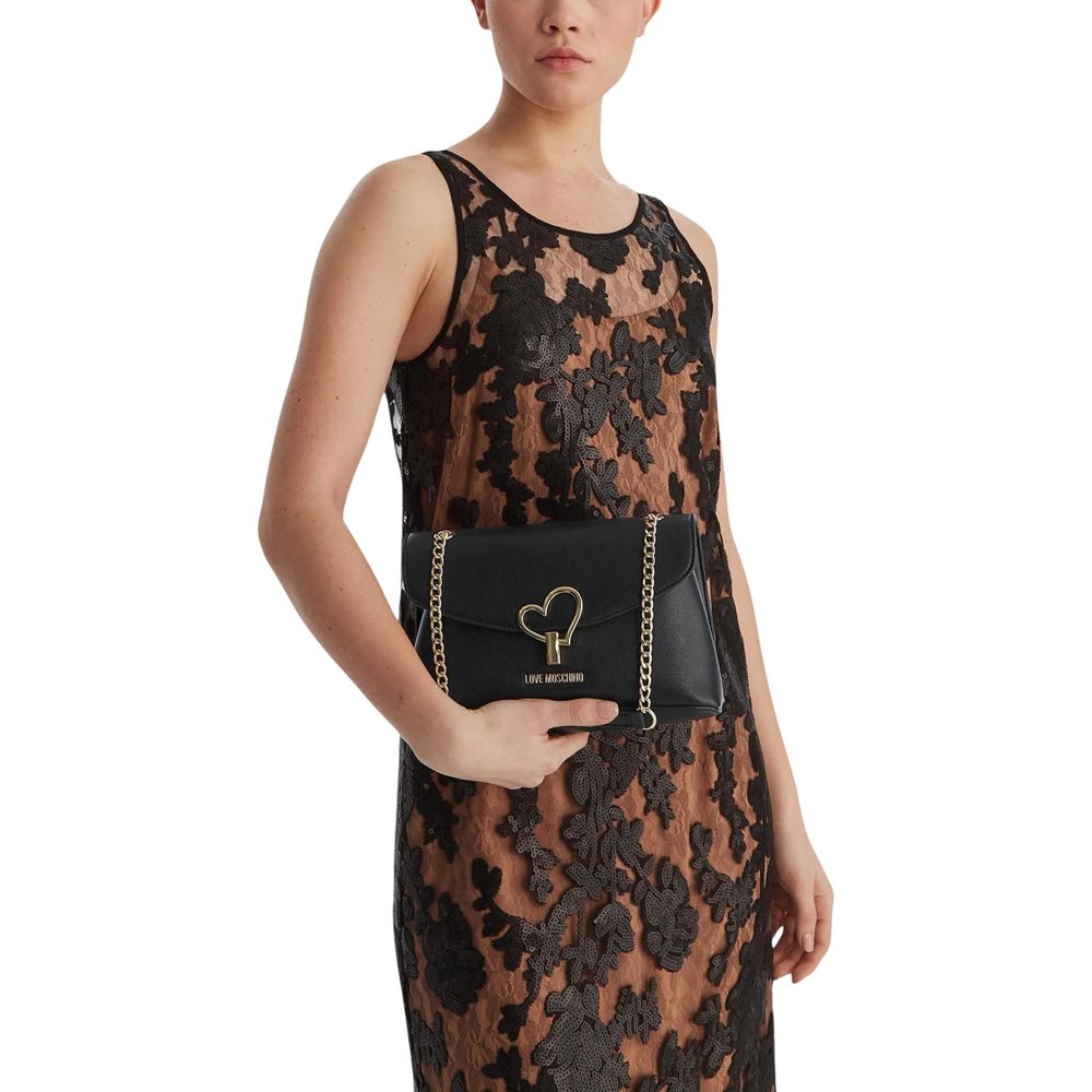 Black Polyethylene Handbag - ventzia