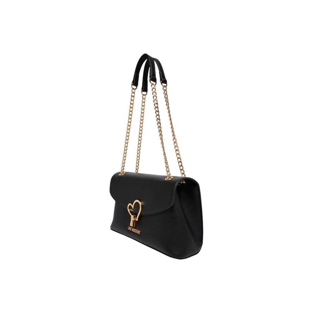 Black Polyethylene Handbag - ventzia