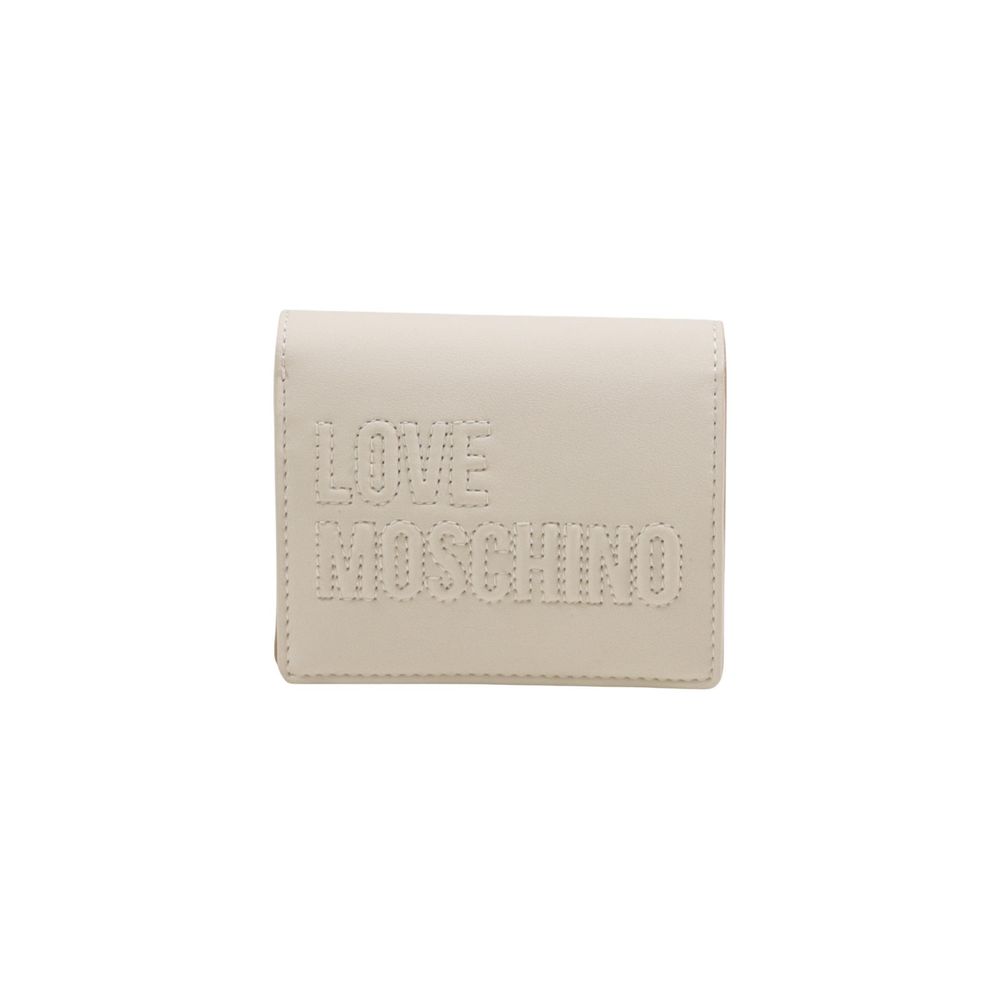 Beige Polyethylene Wallet - ventzia
