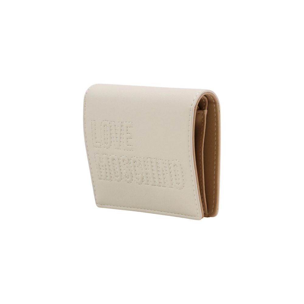 Beige Polyethylene Wallet - ventzia