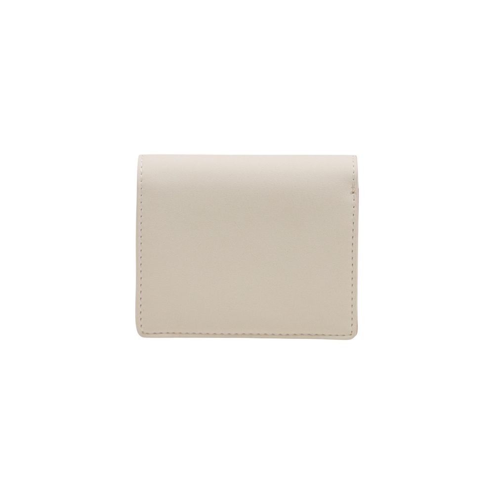 Beige Polyethylene Wallet - ventzia