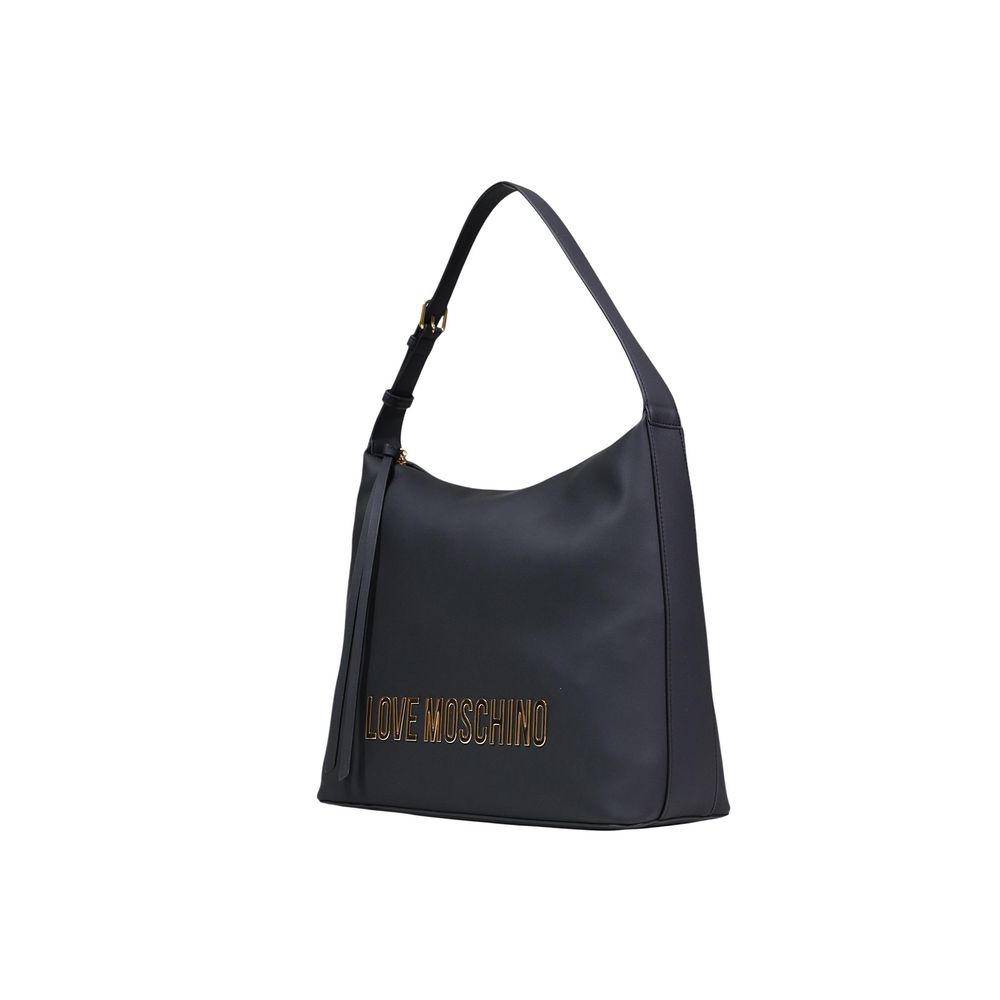 Black Polyethylene Handbag - ventzia