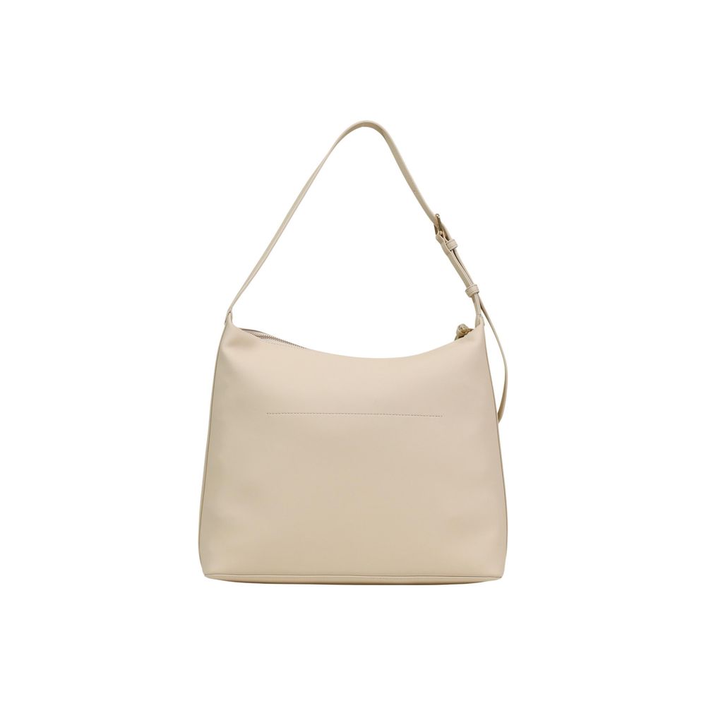 Beige Polyethylene Handbag - ventzia