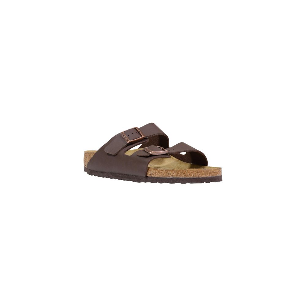 Brown Synthetic Flat Sandals - ventzia