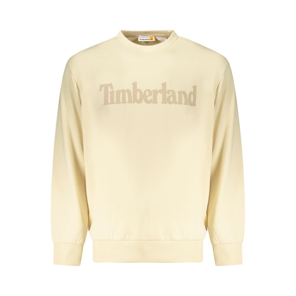 Beige Cotton Men Sweatshirt - ventzia