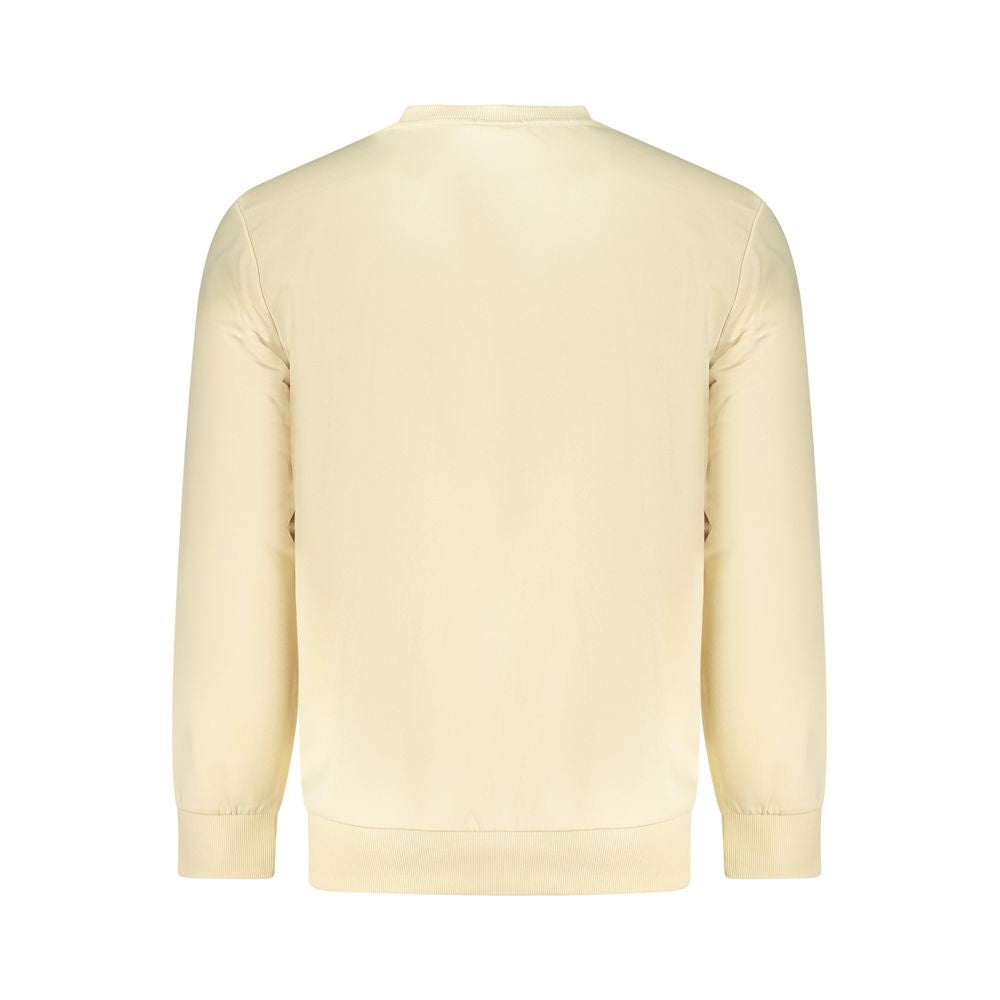 Beige Cotton Men Sweatshirt - ventzia