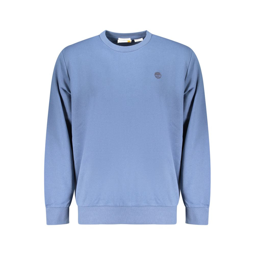 Blue Cotton Men's Sweatshirt - ventzia