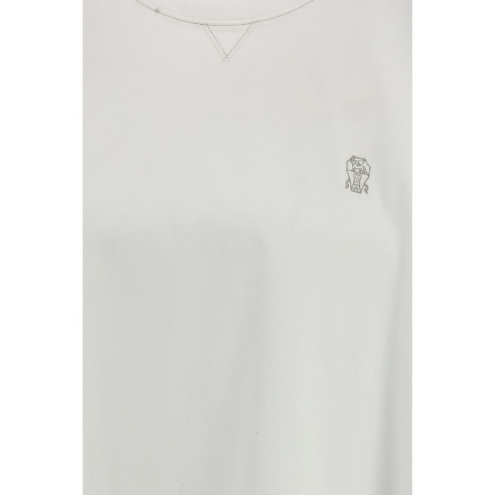 White Cotton T-Shirt - ventzia