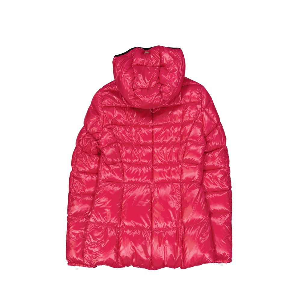 Multicolor Polyamide Full-Length Jacket - ventzia