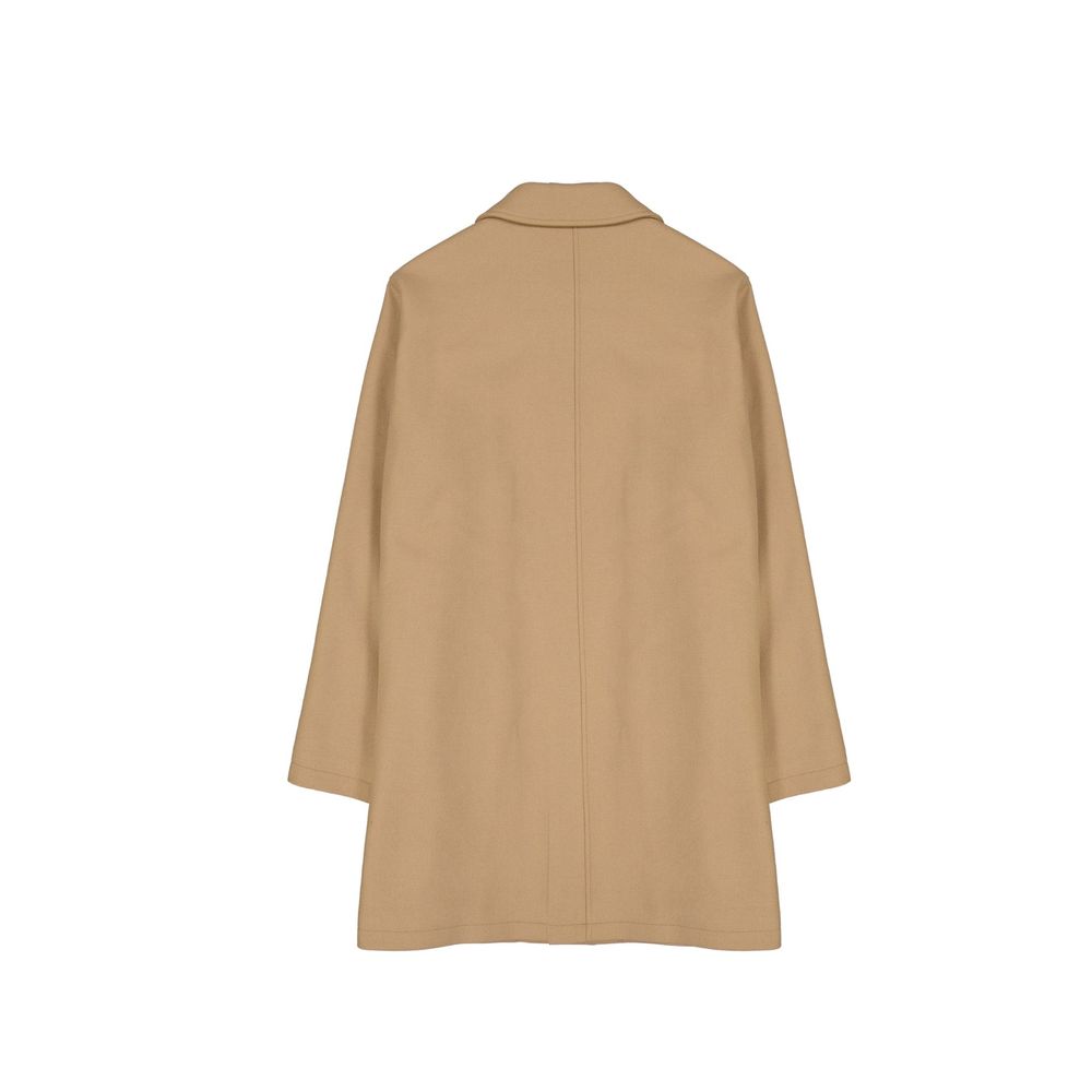 Brown Polyamide Coat - ventzia