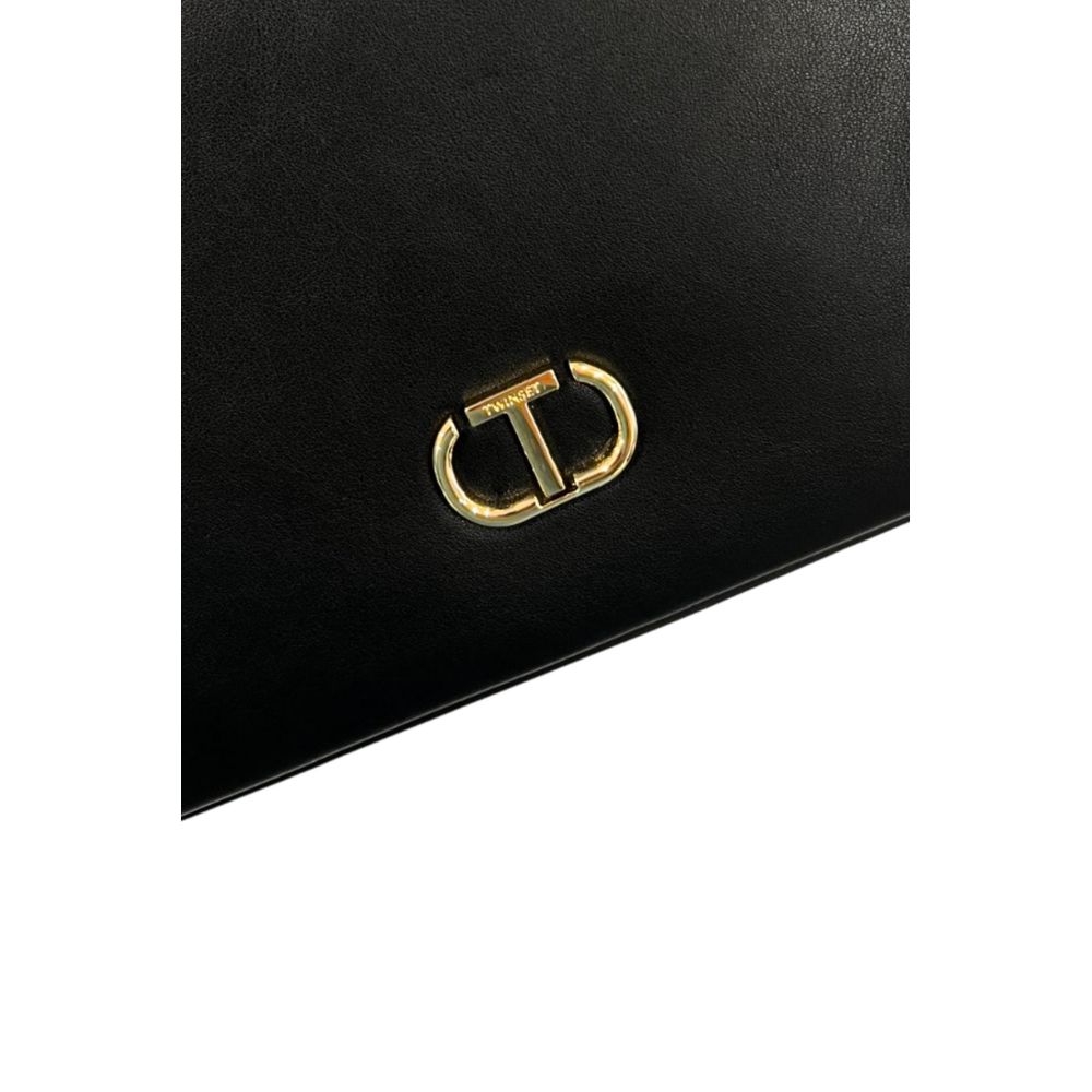 Black PU Women Shoulder Bag - ventzia