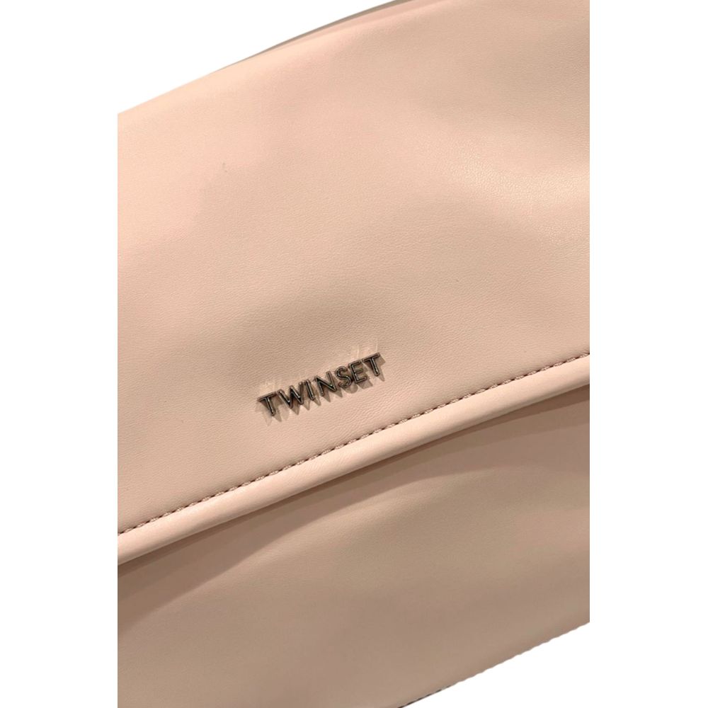 Pink PU Women Handbag